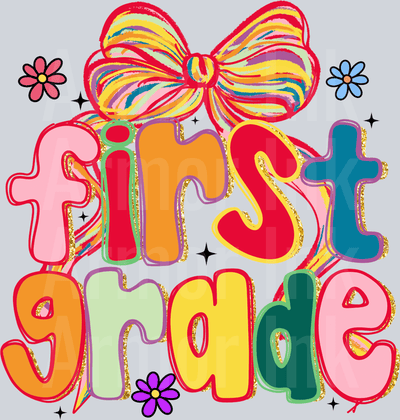 First Grade DTF transfer