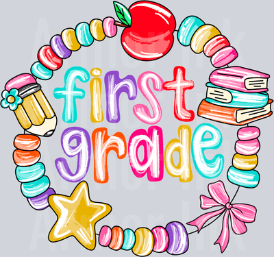First Grade DTF transfer