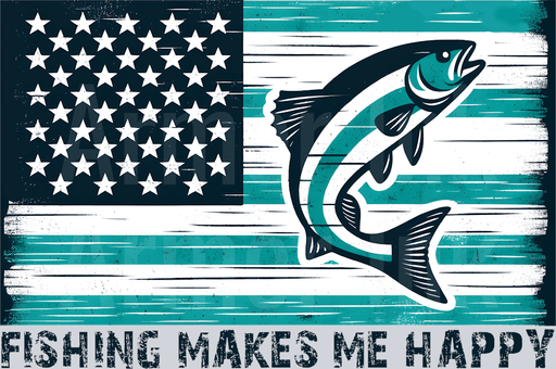 Fishing Makes Me Happy