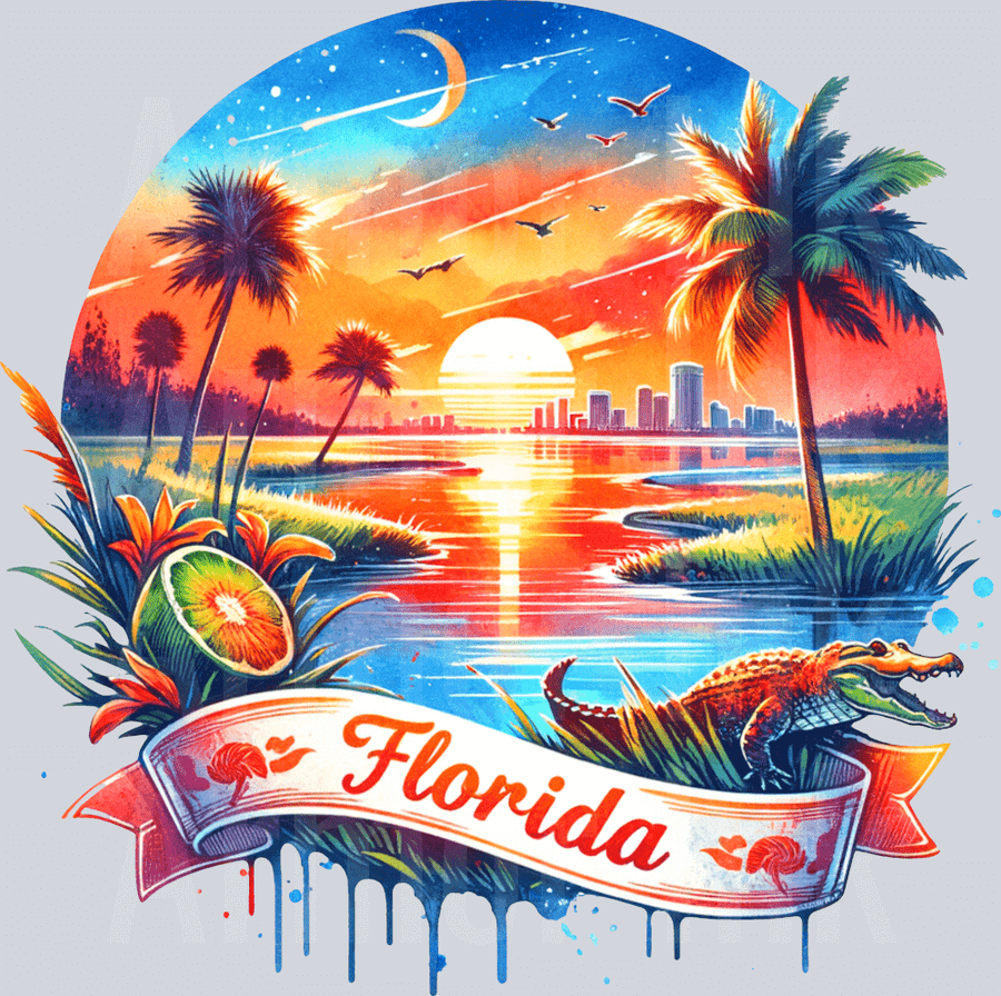 Florida DTF transfer