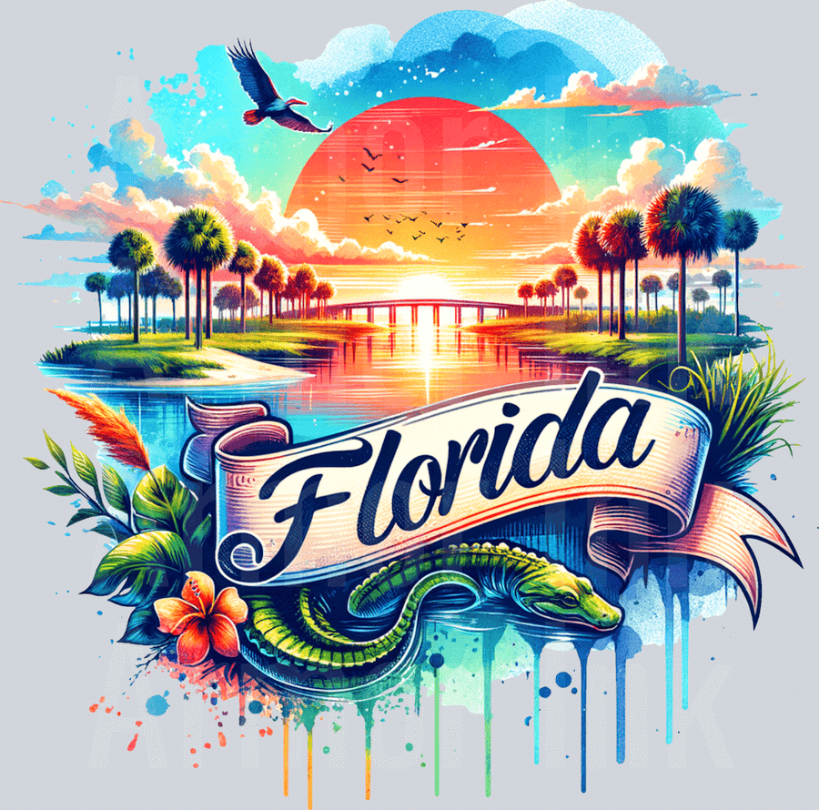 Florida DTF transfer