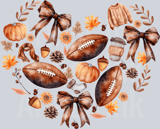 Football Fall Heart