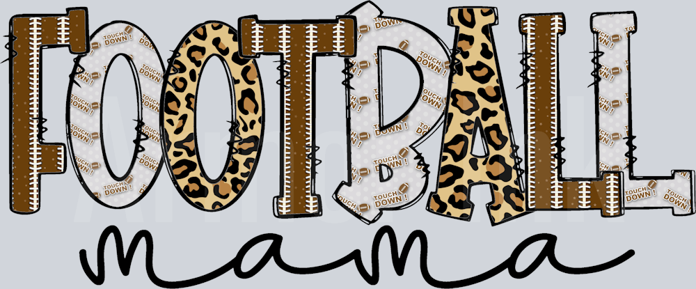 Football Mama Silver