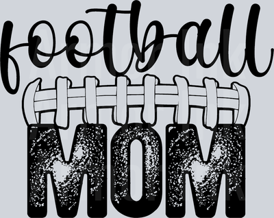 Football Mom Black DTF transfer
