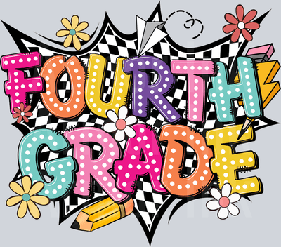 Fourth Grade DTF transfer