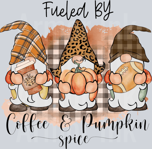 Fueled By Coffee And Pumpkin Spice