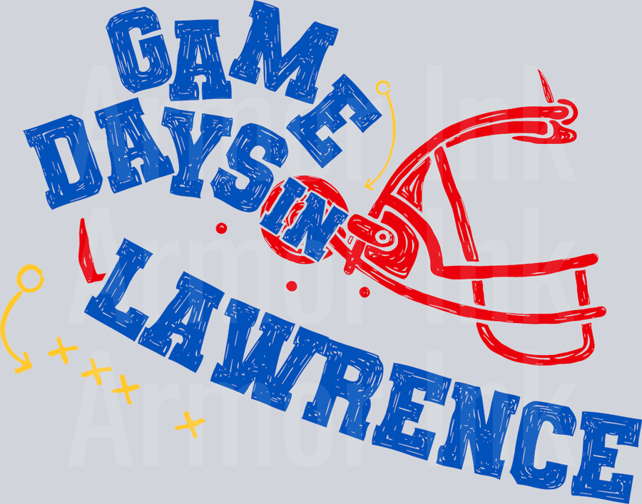Game Days In Lawrence DTF transfer