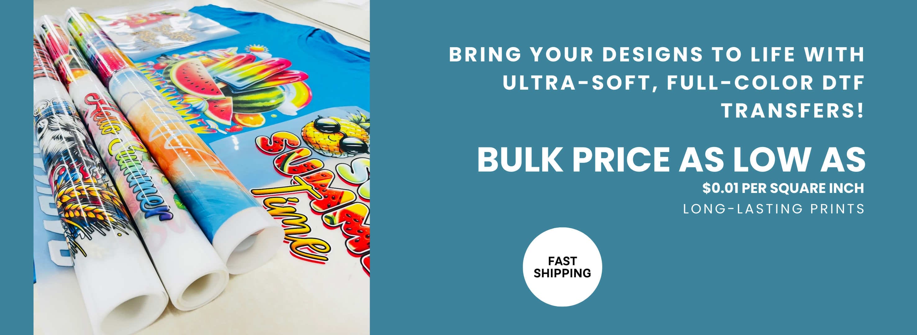 DTF Transfers Ready To Press