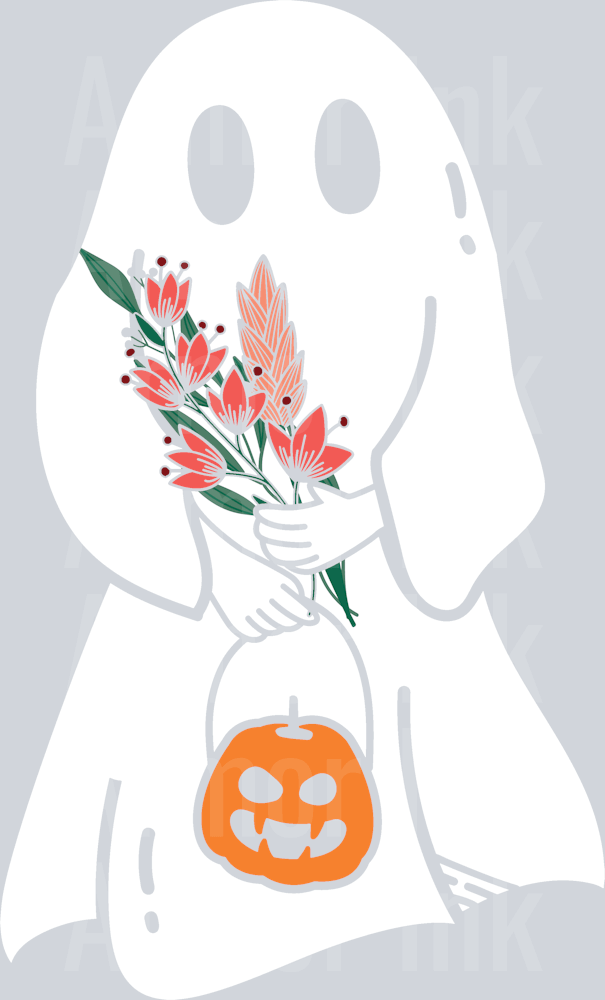 Ghost Brides Maid DTF transfer