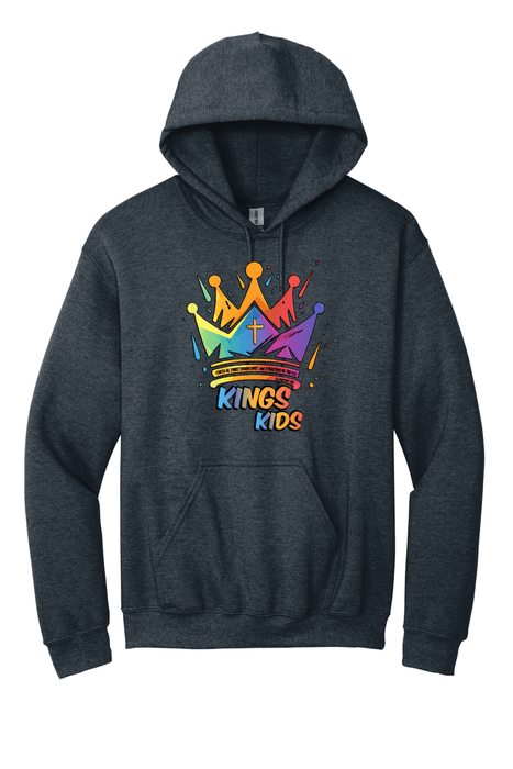 Gildan - Heavy Blend™ Hooded Sweatshirt Youth/Adult - Kings Kids