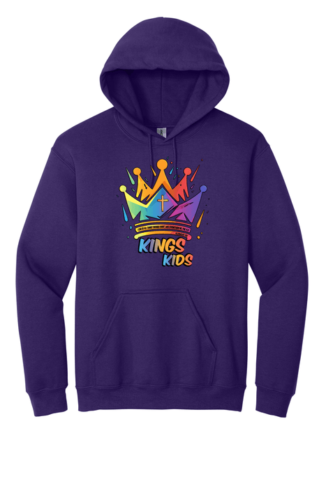 Gildan - Heavy Blend™ Hooded Sweatshirt Youth/Adult - Kings Kids