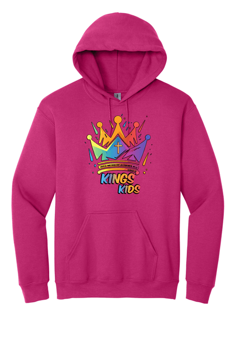 Gildan - Heavy Blend™ Hooded Sweatshirt Youth/Adult - Kings Kids