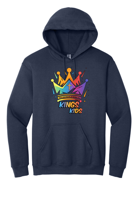 Gildan - Heavy Blend™ Hooded Sweatshirt Youth/Adult - Kings Kids