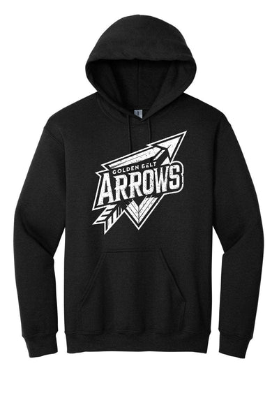 GOLDEN BELT ARROWS #1- Gildan Hoodie - Youth/Adult - GBHE