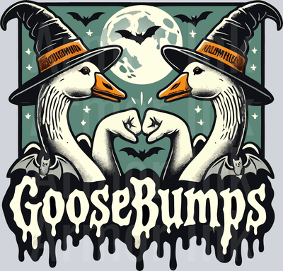 Goosebumps DTF transfer
