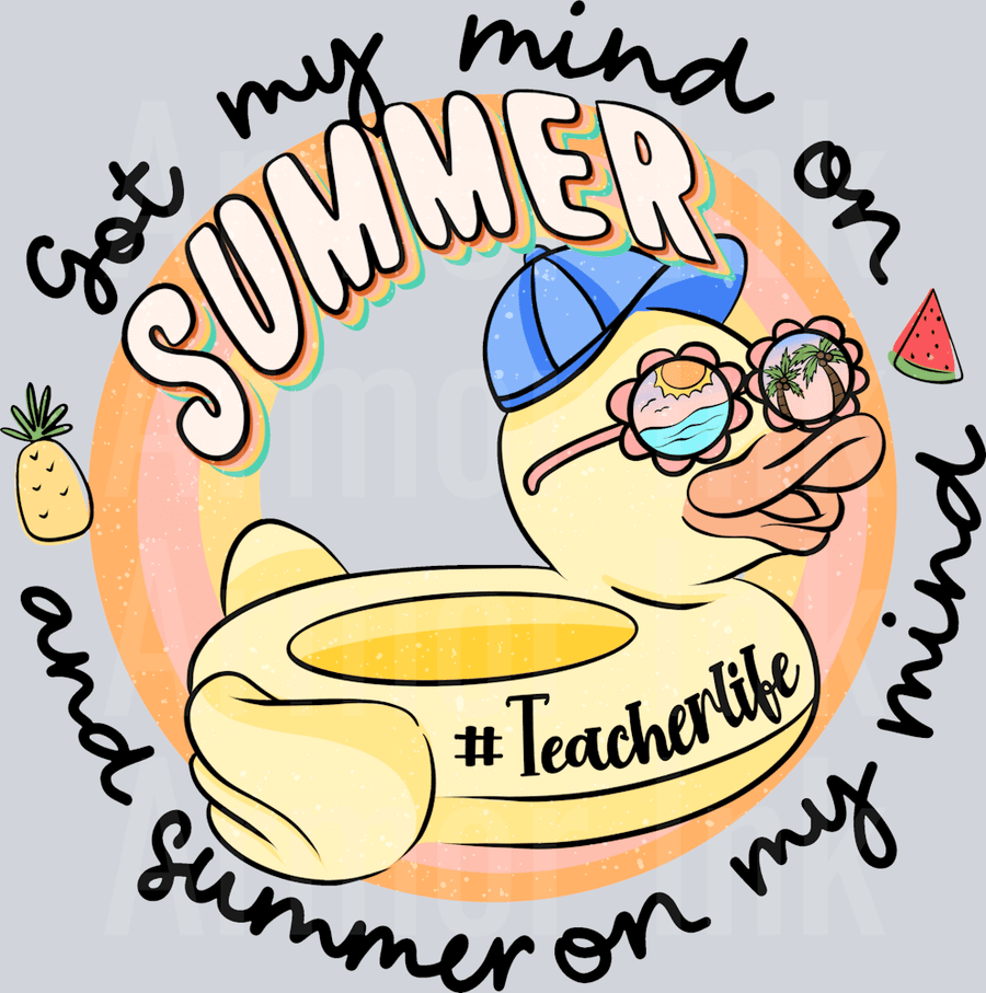 Got My Mind On Summer DTF transfer