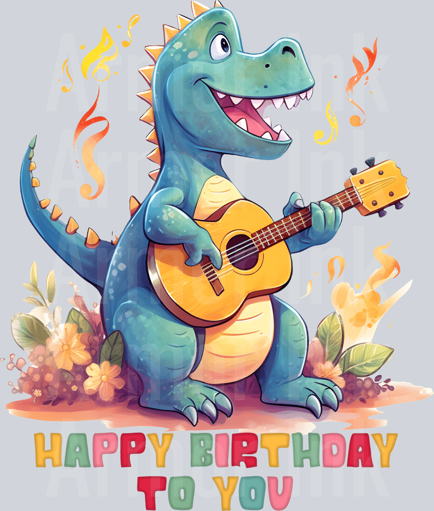 Happy Birthday To You DTF transfer