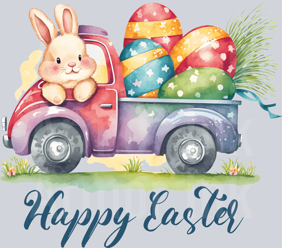 Happy Easter DTF transfer