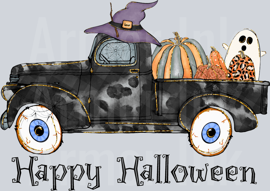 Happy Halloween DTF transfer