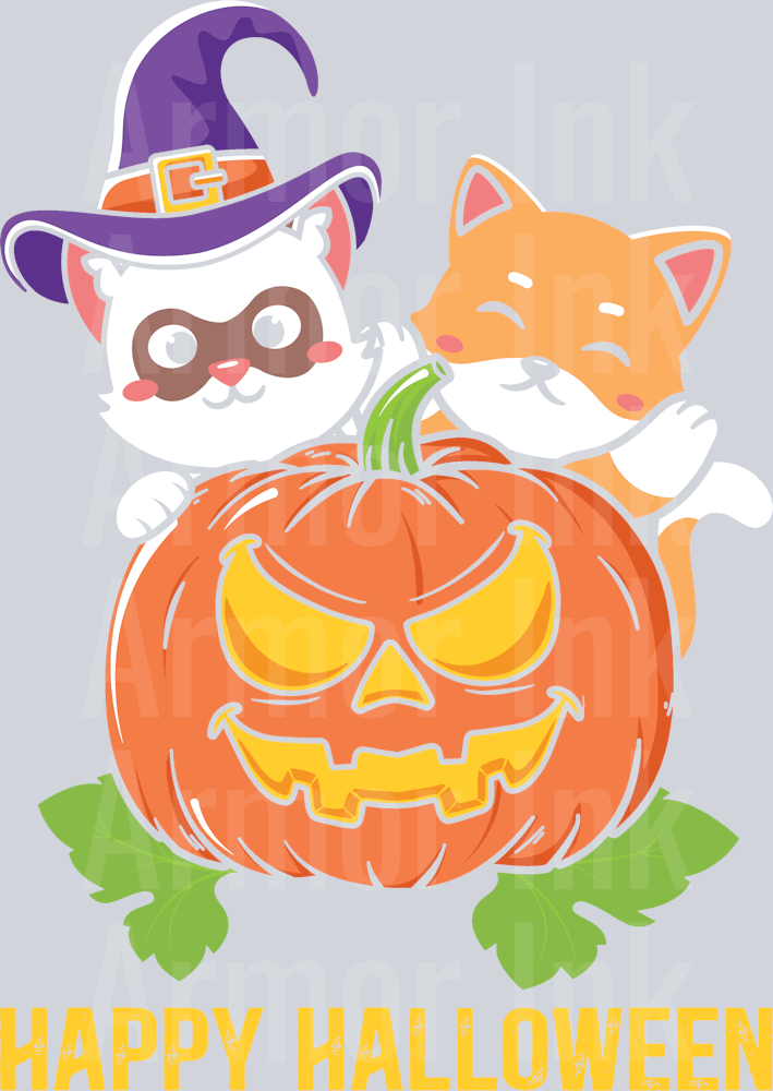 Happy Halloween DTF transfer