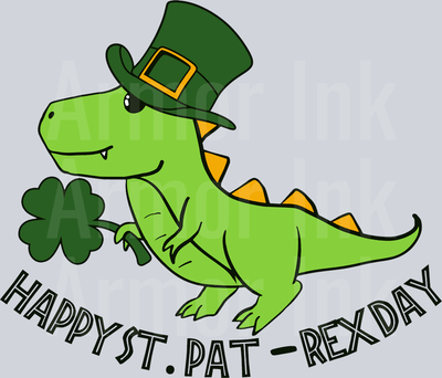 Happy st. Pat-Rexday DTF transfer
