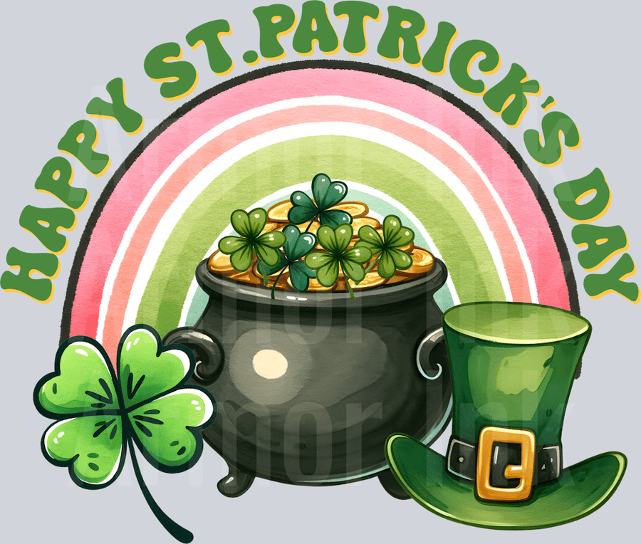 Happy St. Patricks Day DTF transfer