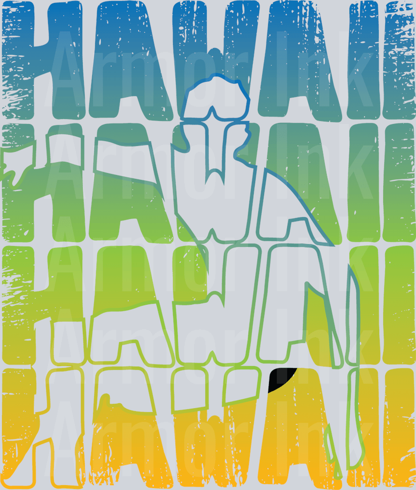 Hawaii DTF transfer