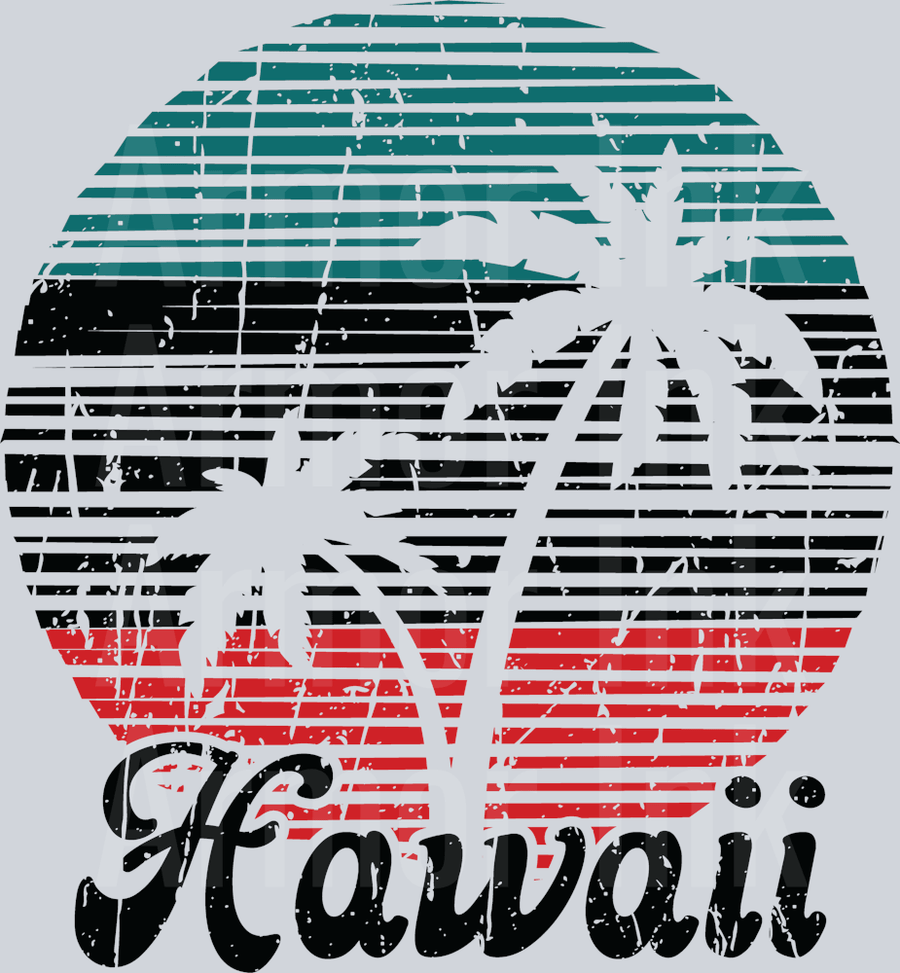 Hawaii DTF transfer