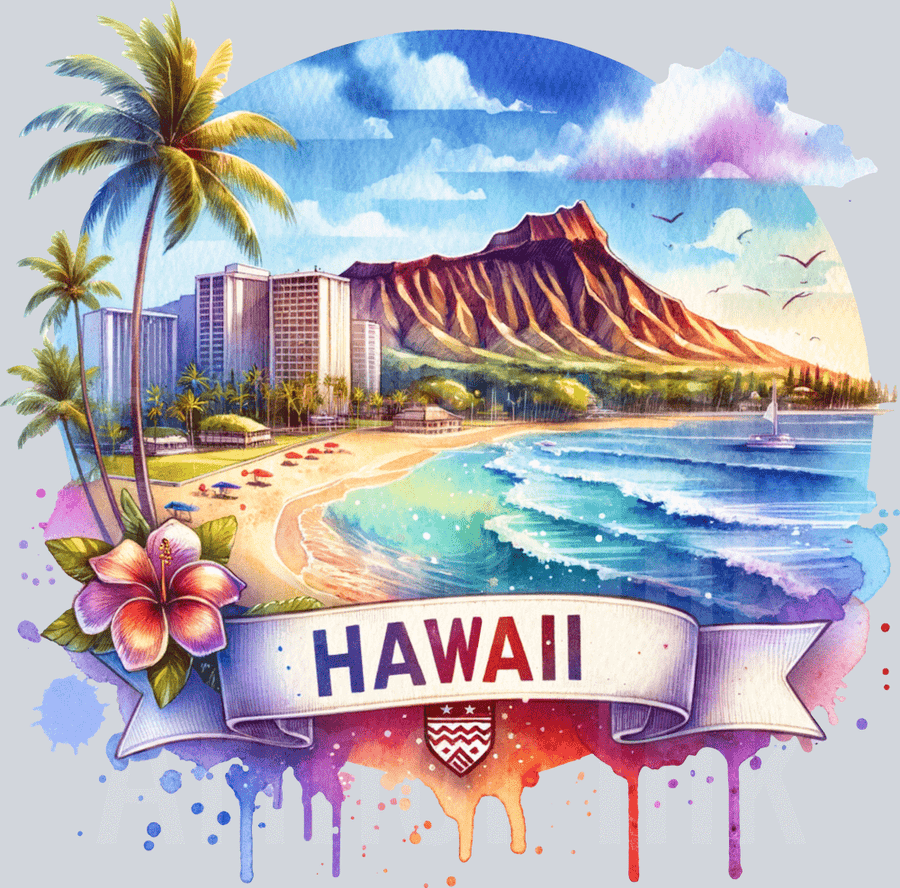 Hawaii DTF transfer