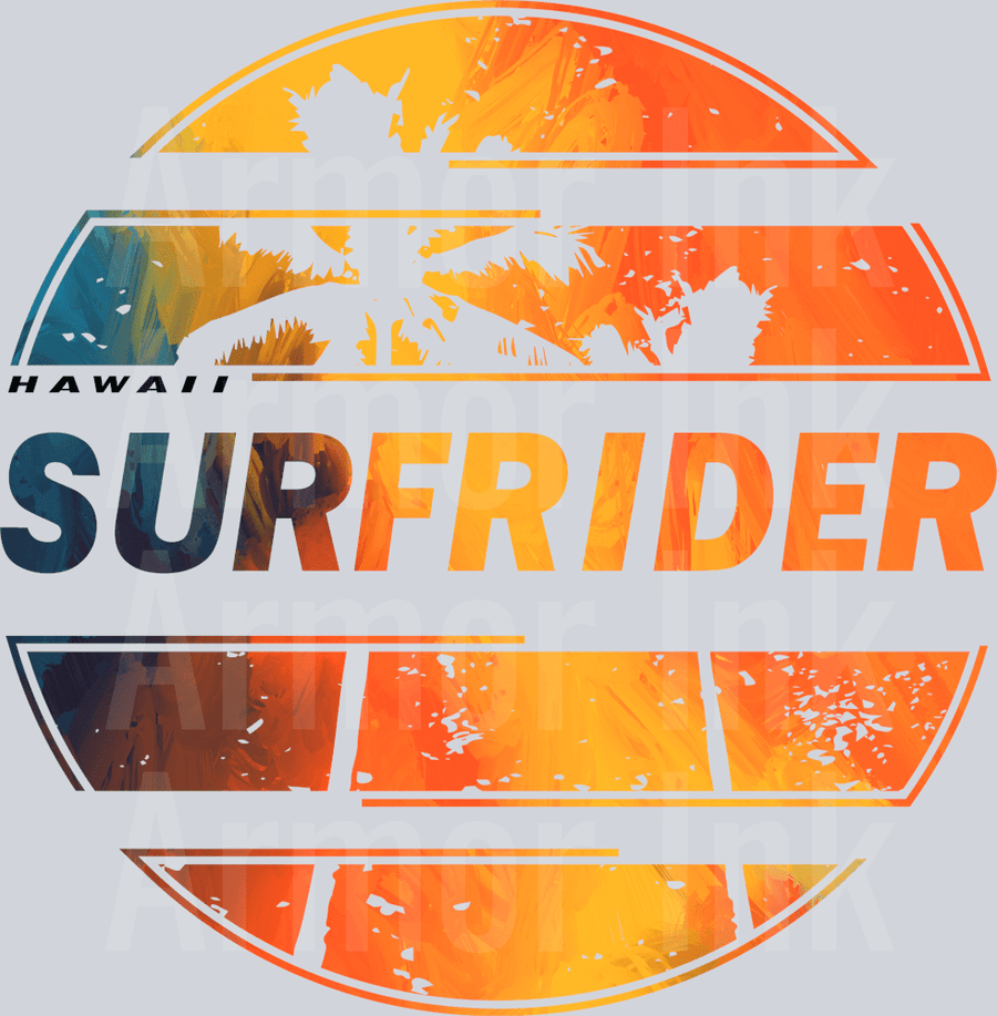 Hawaii Surfrider DTF transfer