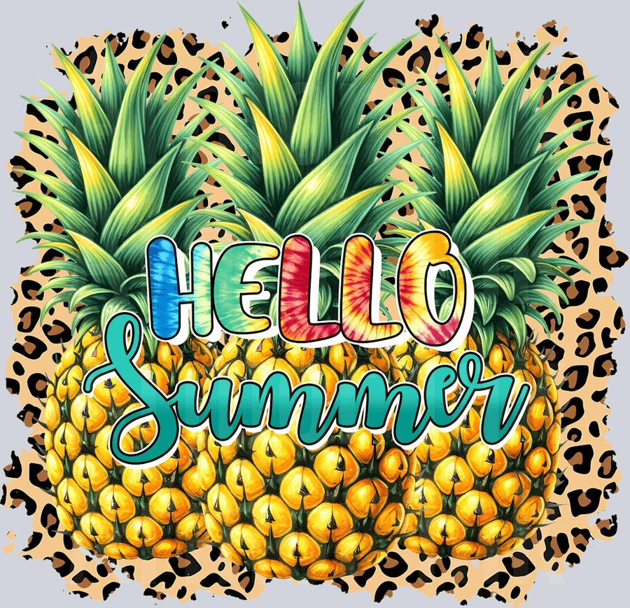 Hello Summer DTF transfer