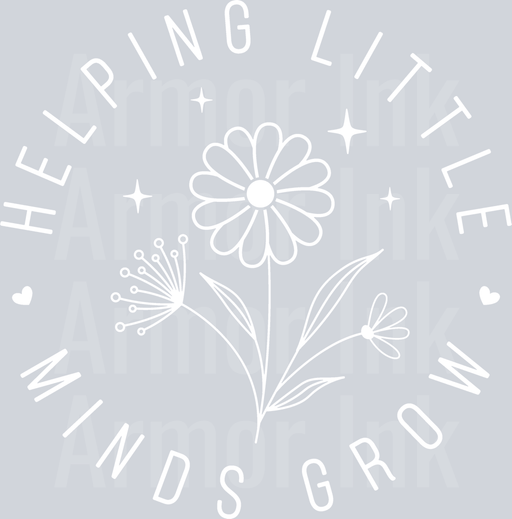 HELPING LITTLE MINDS GROW White