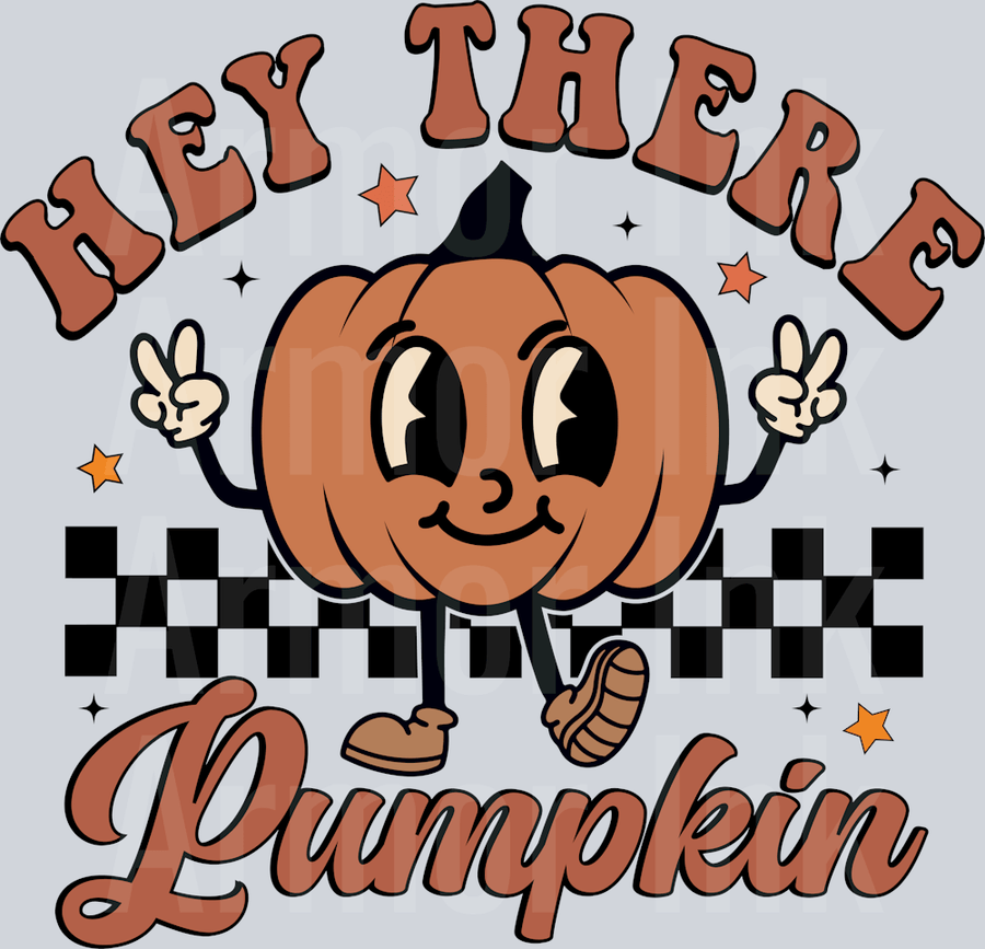 Hey There Pumpkin DTF transfer