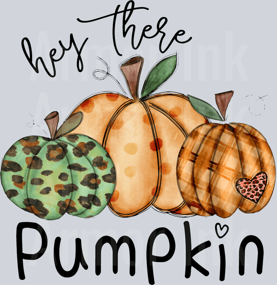 Hey There Pumpkin DTF transfer