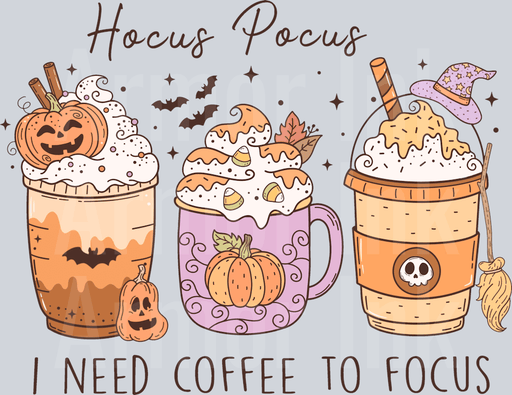 Hocus Pocus I Need Coffee To Focus