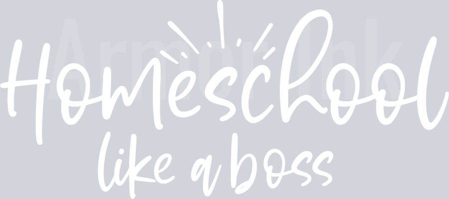 Homeschool Like a Boss DTF transfer