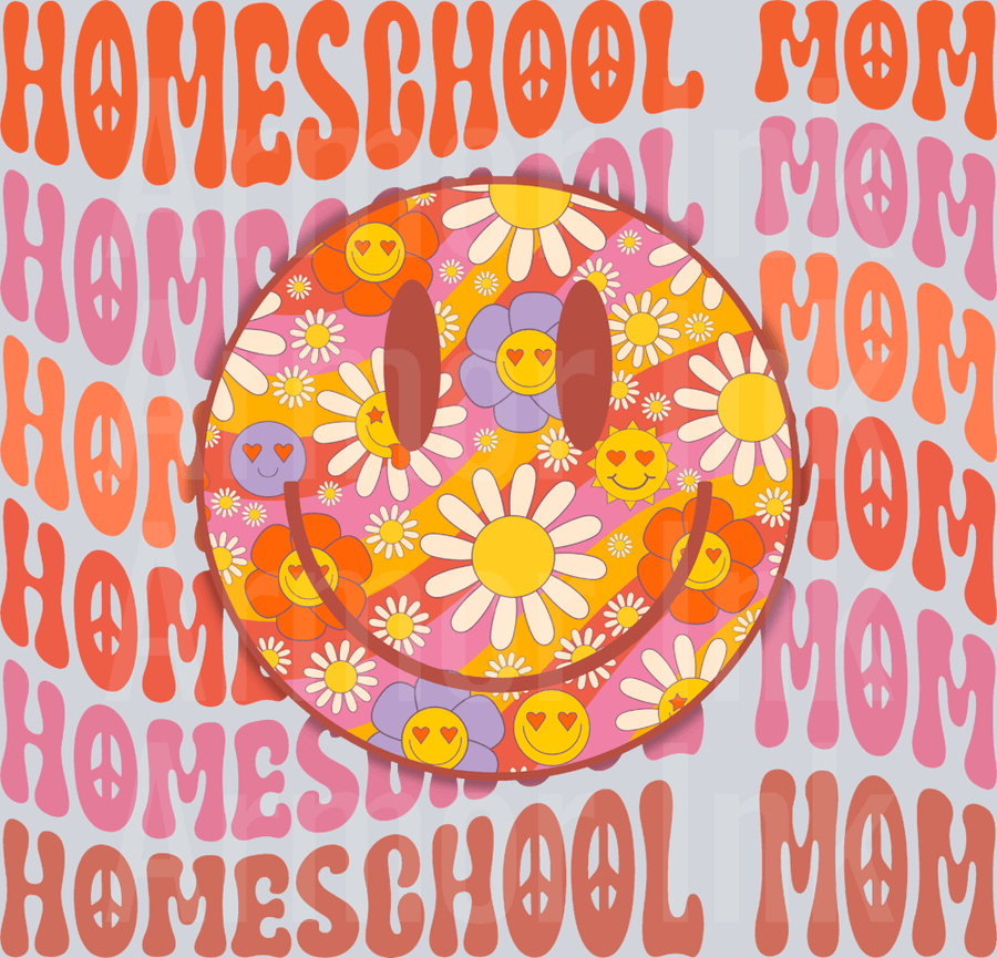 Homeschool Mom DTF transfer