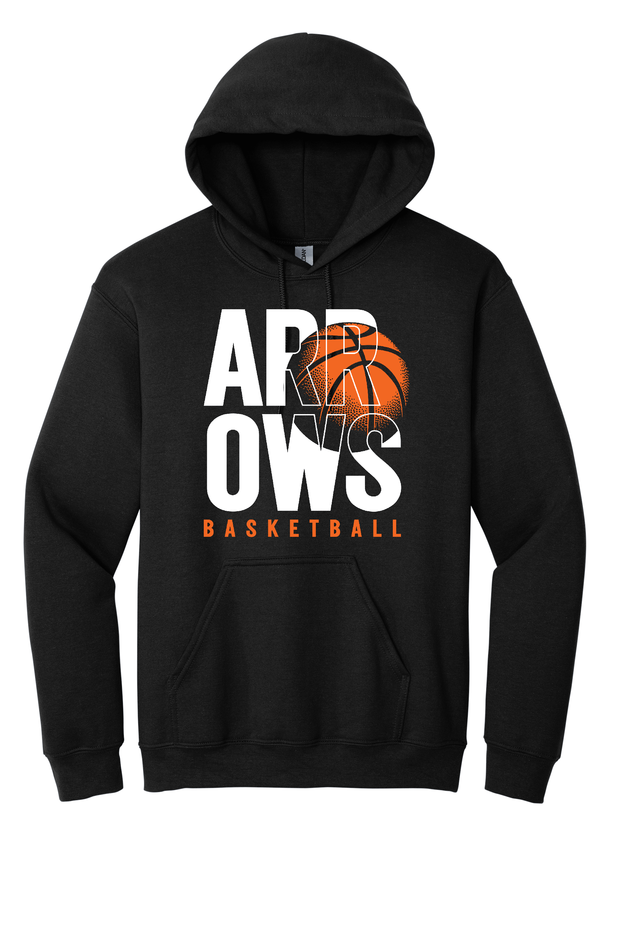 ARROWS BASKETBALL #3 -Gildan Hoodie - Youth/Adult - GBHE