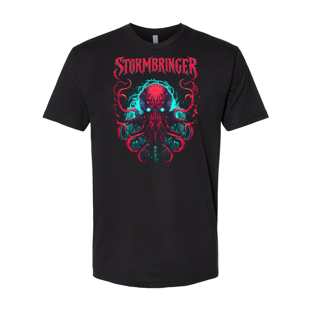 Cthulhu Horror Shirt, Tentacle Monster Halloween Graphic Tee, Lovecraft Cosmic Horror T-Shirt, Unisex Black Tee