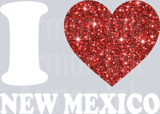 I Love New Mexico Sequin