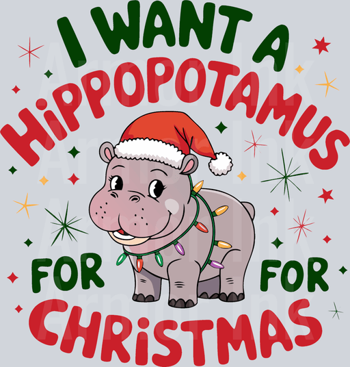 I want a Hippopotamus for Christmas