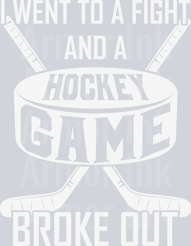 I Went To A Fight And A Hockey Game Broke Out