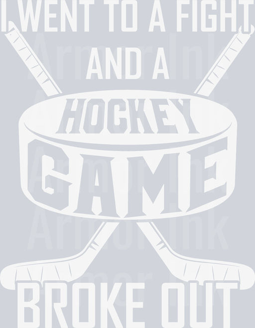 I Went To A Fight And A Hockey Game Broke Out