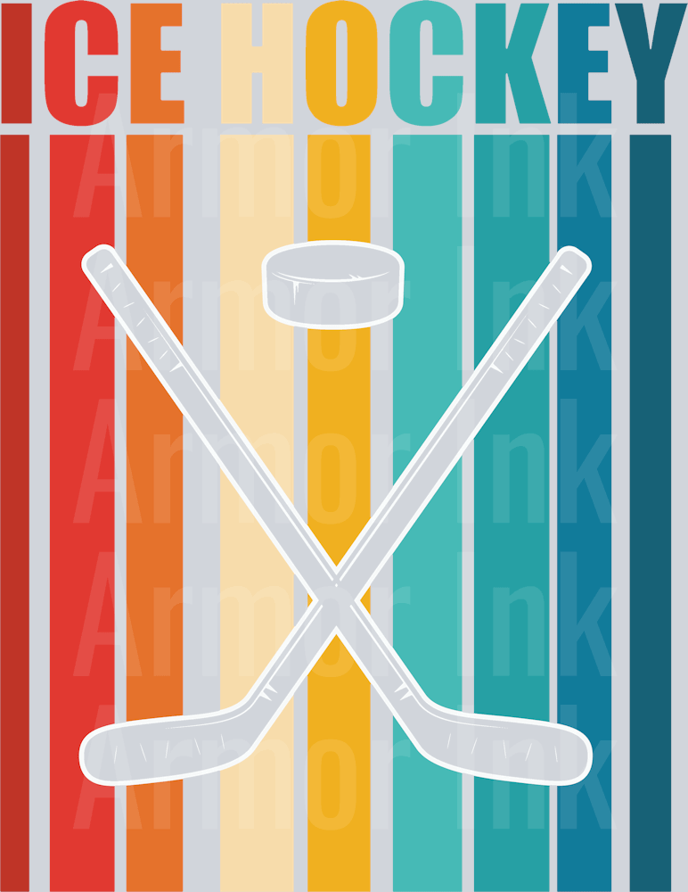 Ice Hockey DTF transfer