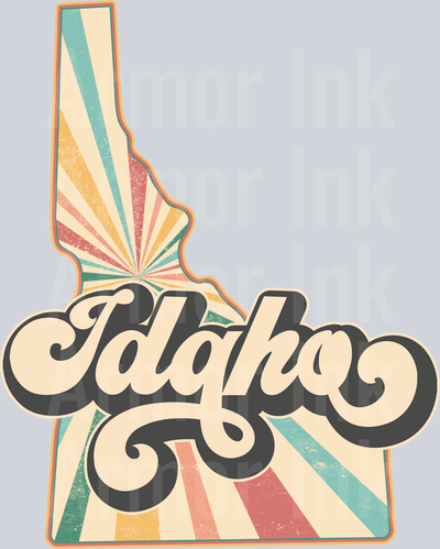 Idaho DTF transfer