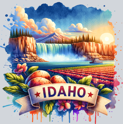 Idaho DTF transfer
