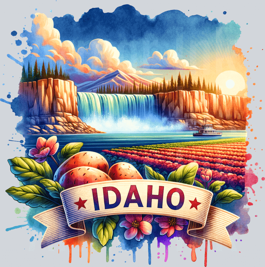 Idaho DTF transfer
