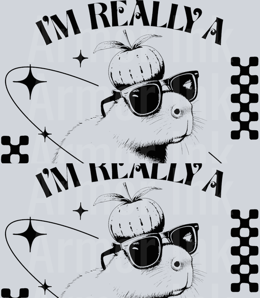 I'm Really A Capybara In A Human Costume