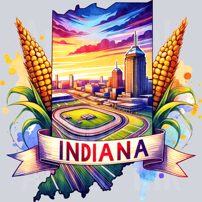 Indiana DTF transfer