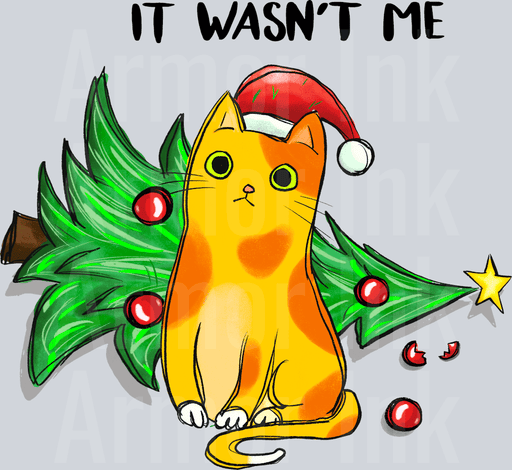 It Wasn't Me Cat